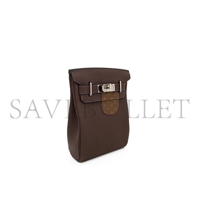 HERMES HAC A DOS TOGO CALFSKIN SHOULDER BAG (28*18*8cm) 
